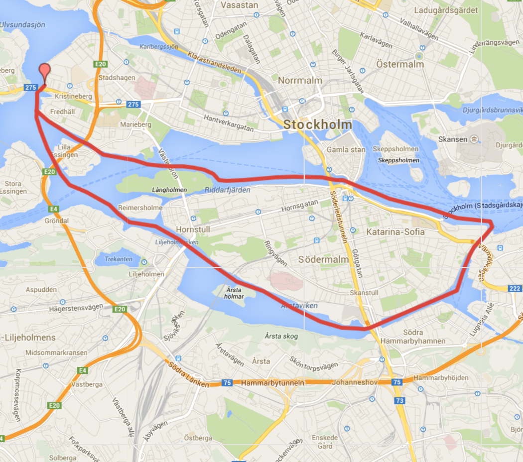 Karta Kungsholmen Runt | Karta 2020